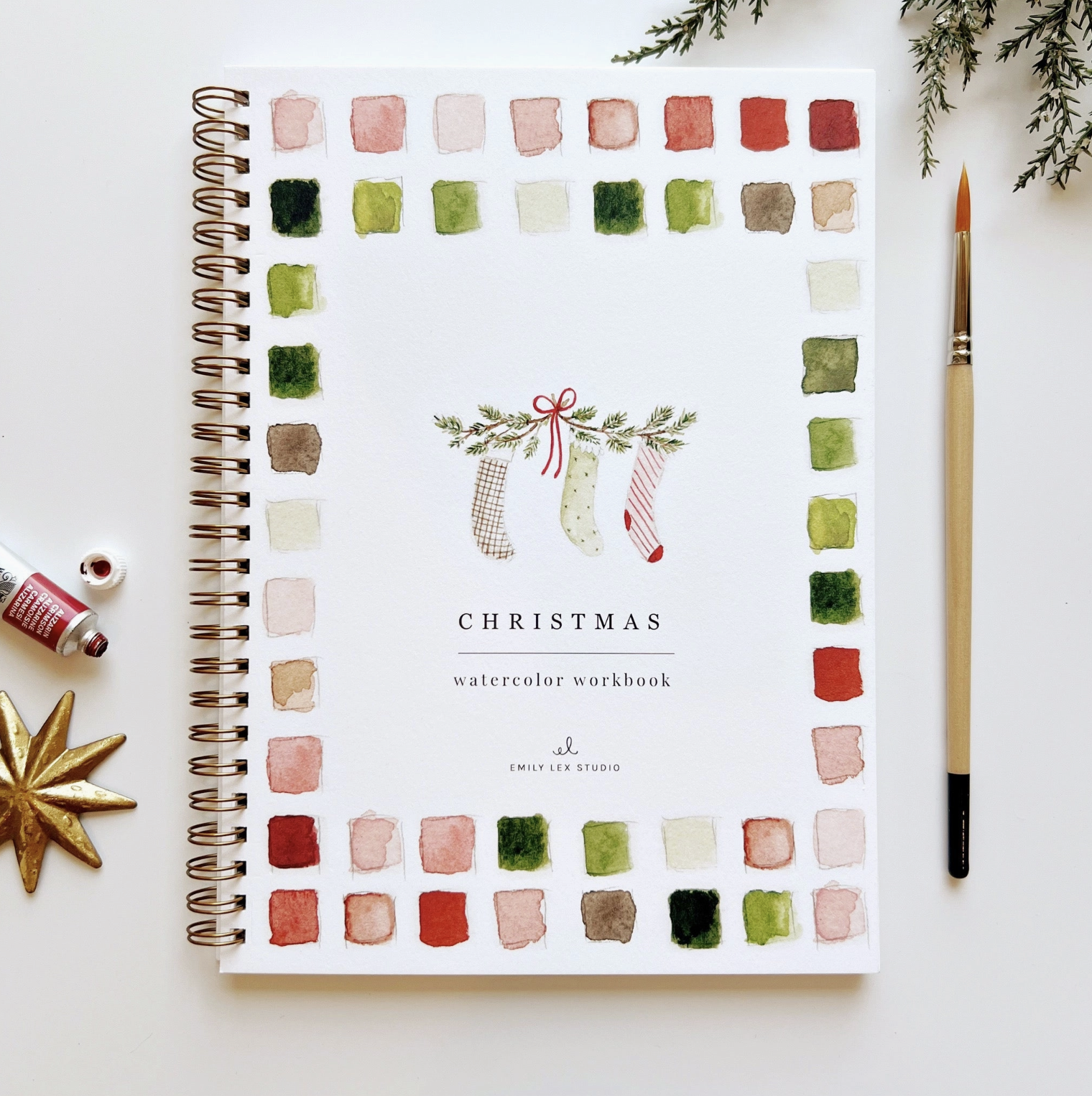 Watercolor Workbook/Paint set