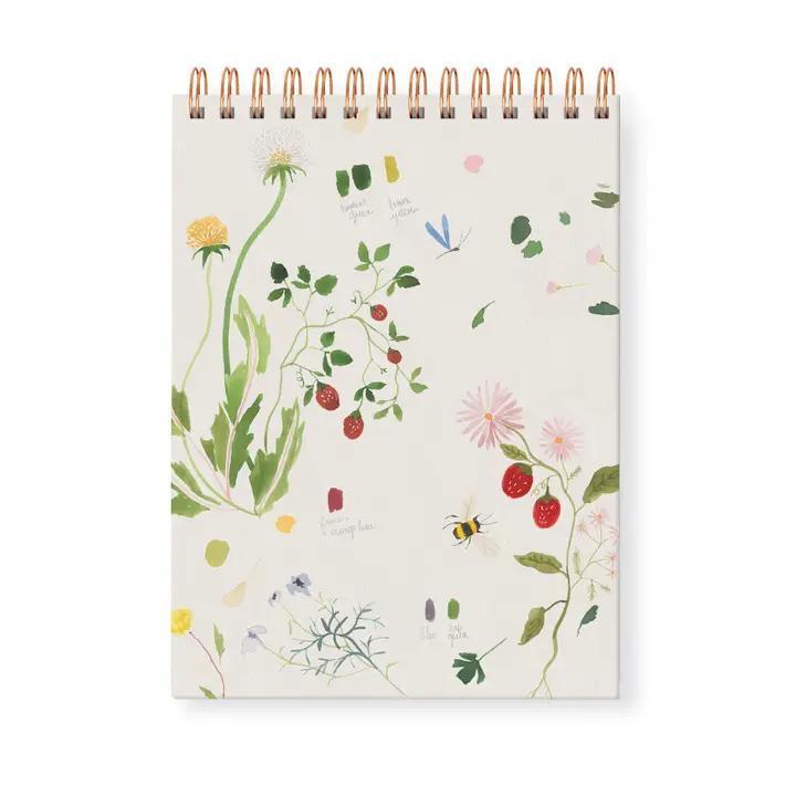 Garden Sketches Spiral Sketchbook