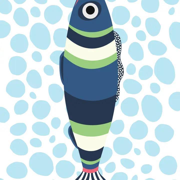FishBellies Dish Towel
