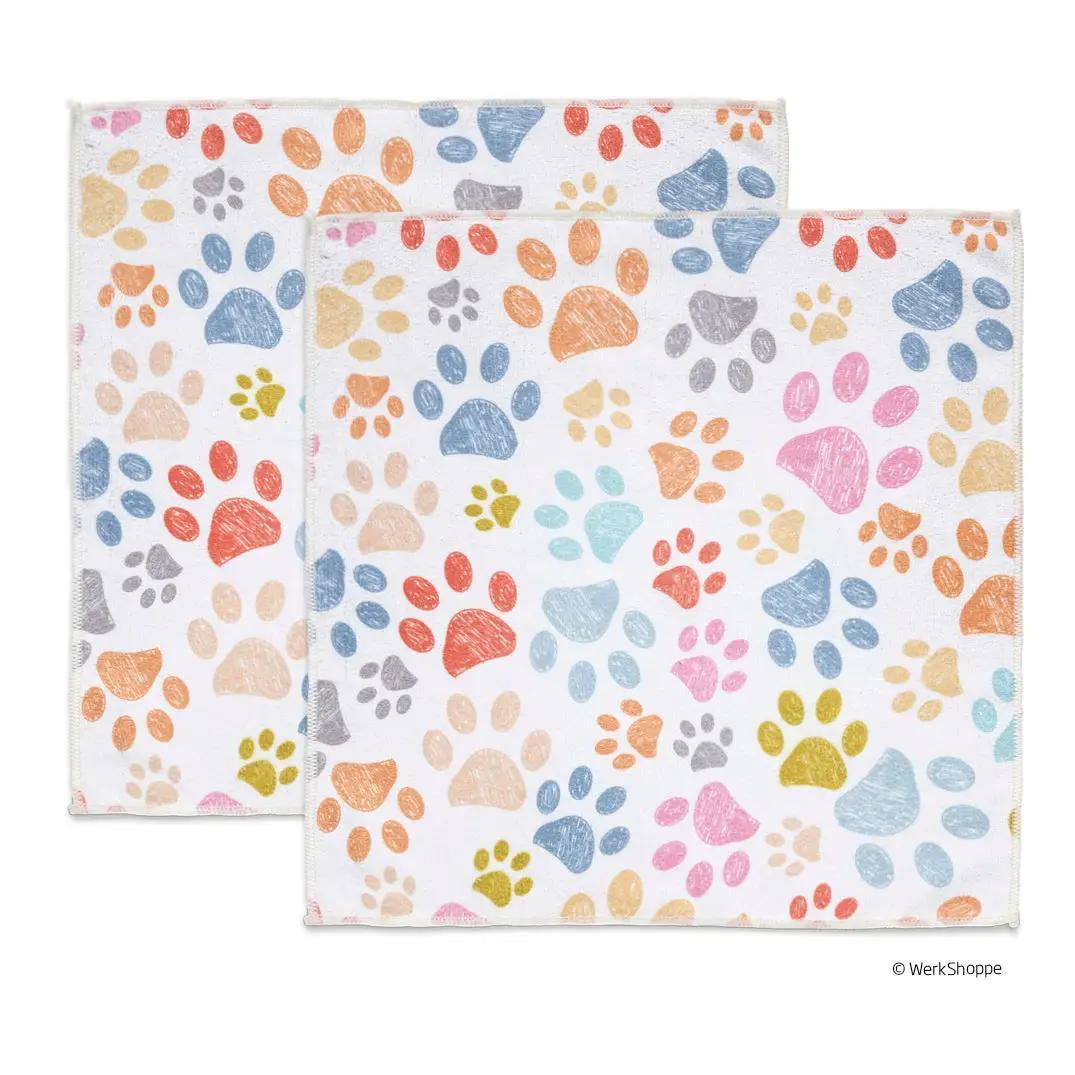 Microfiber Dog Paw Towel