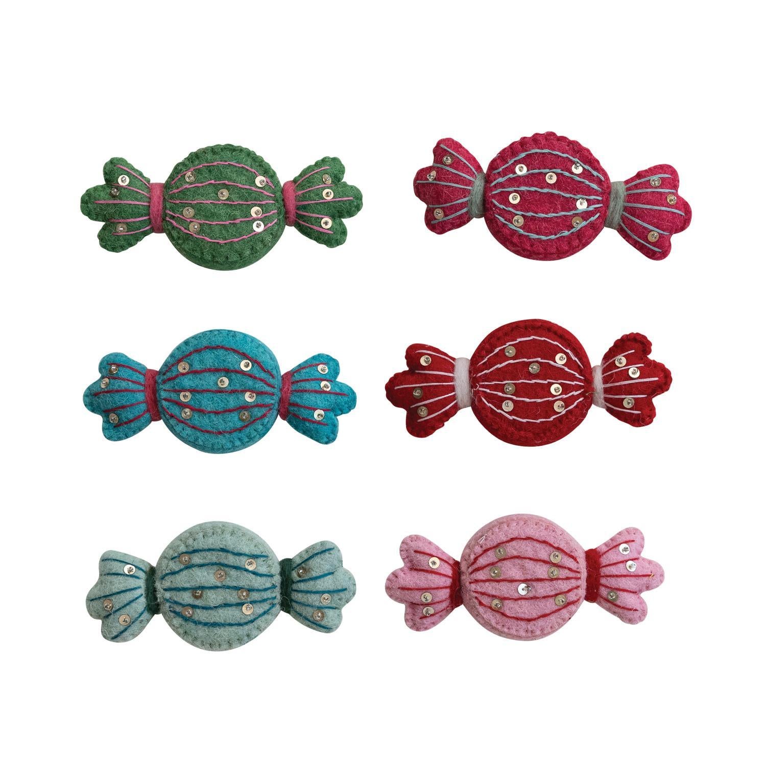 Wool Felt Candy Shaped Tape Measure
