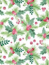 Holly Dance Tissue Paper