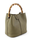 Bamboo Handle Crossbody