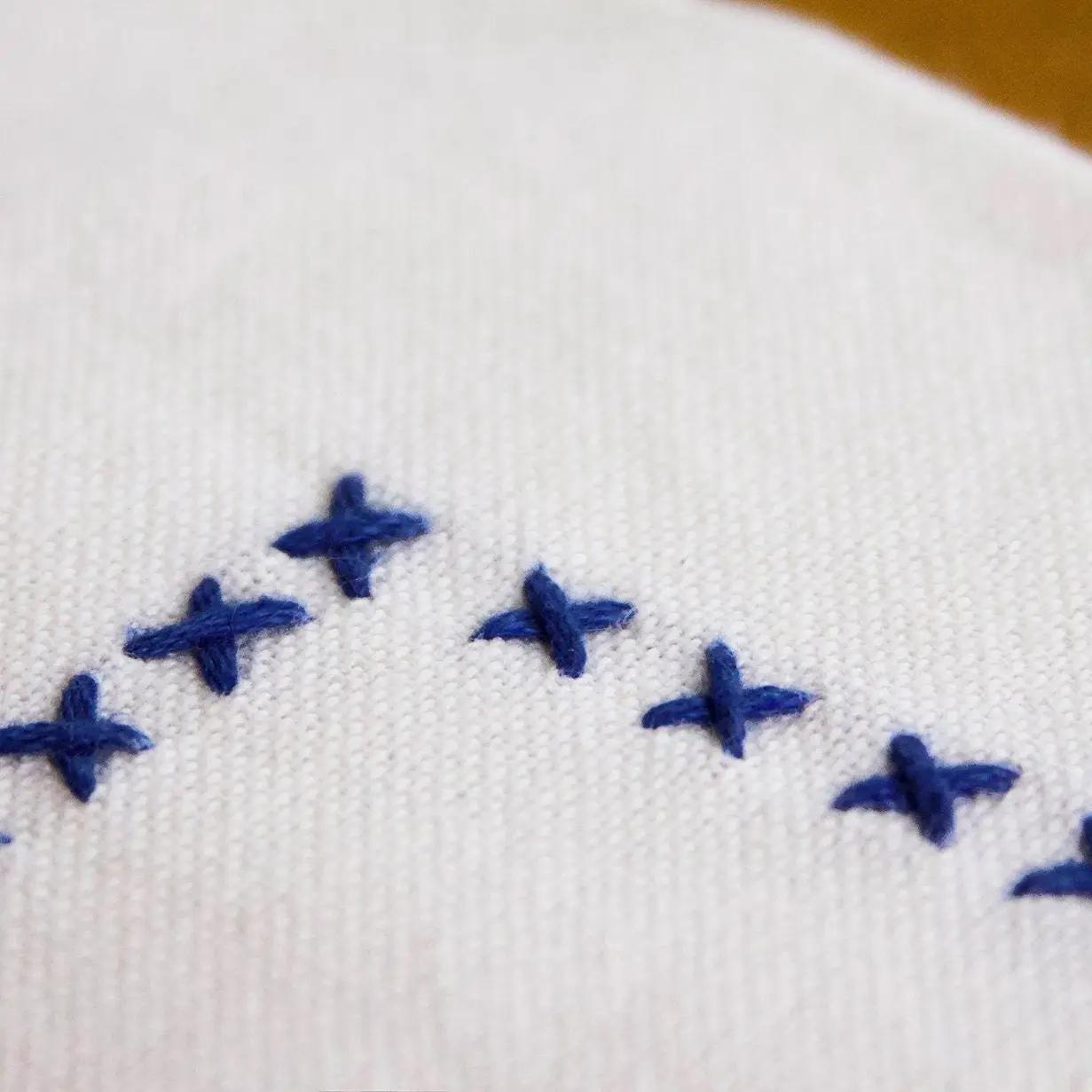 Embroidered Richmond Tea Towel
