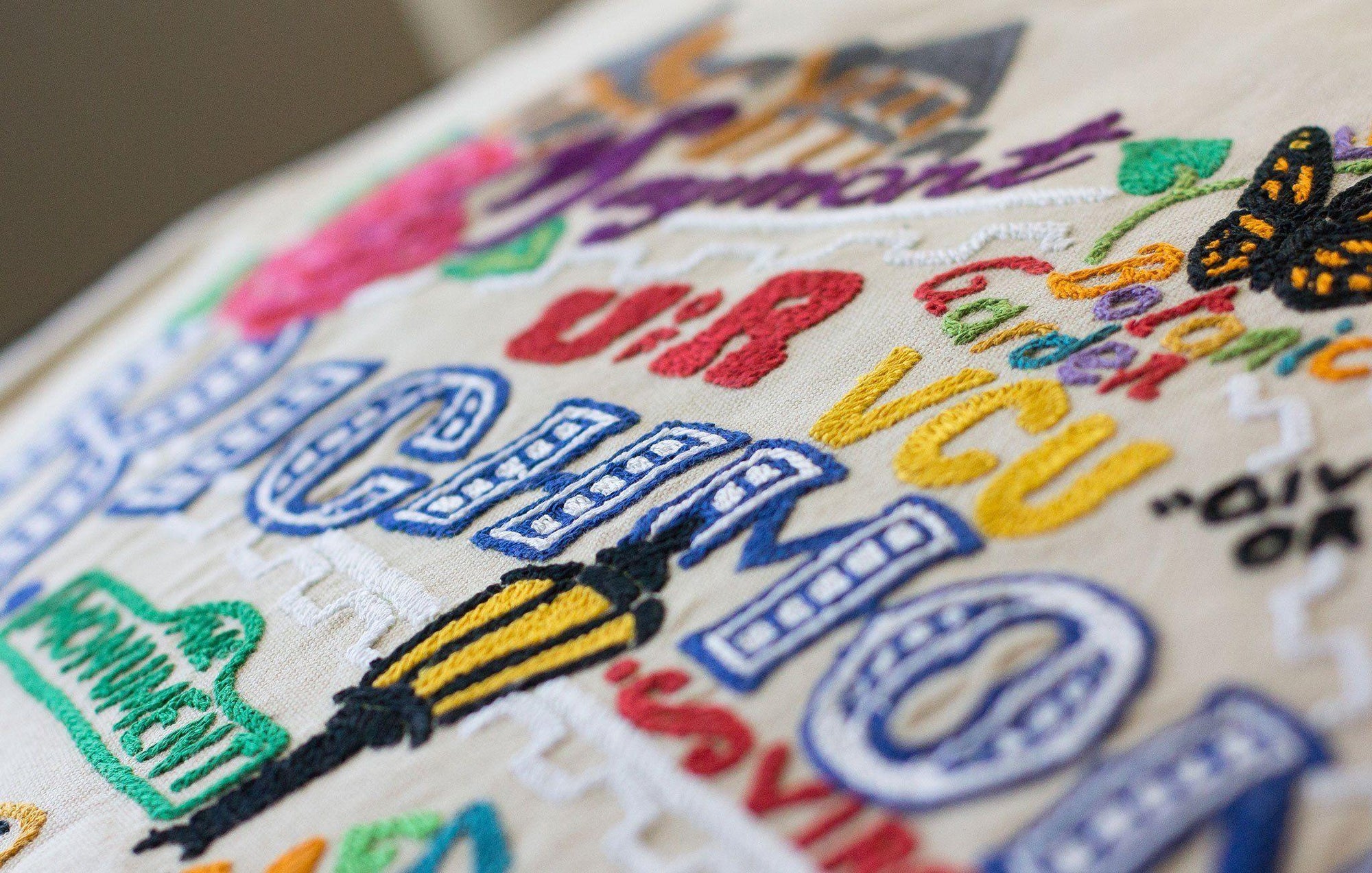 Richmond Pillow/Embroidered