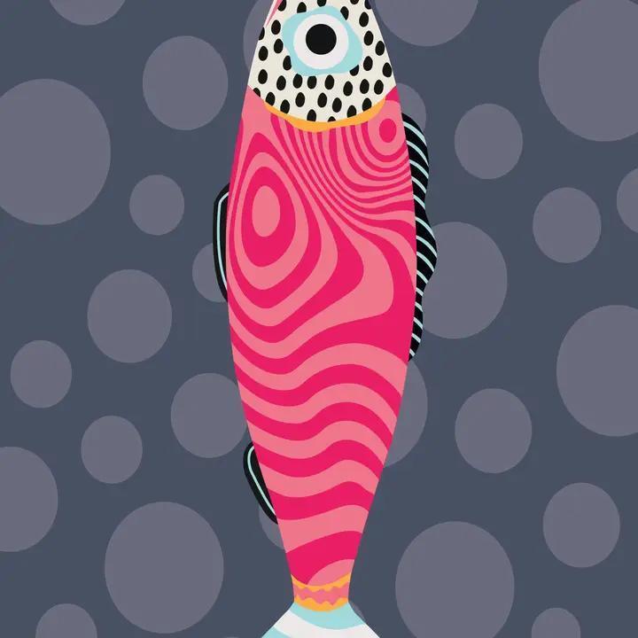 FishBellies Dish Towel