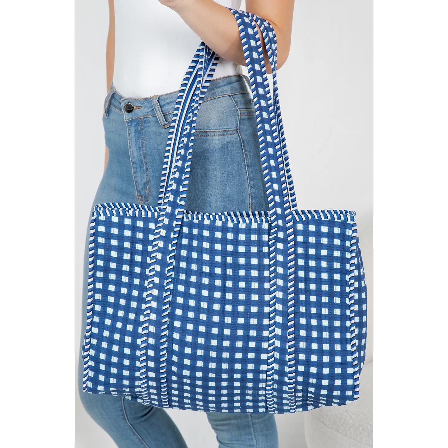 Quilted Tote Bag