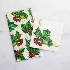 Holiday Guest Napkins