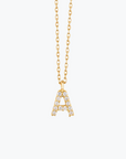 Gold Initial Necklace