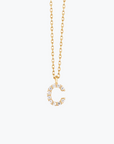 Gold Initial Necklace