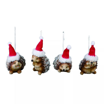 Holiday Hedgehog Ornament, Assorted