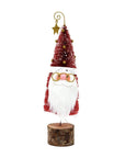 Bearded Bottlebrush Santa w/ Star 12.5"