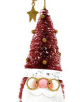 Bearded Bottlebrush Santa w/ Star 12.5"