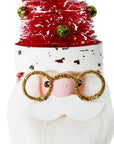 Bearded Santa w/ Bottlebrush Hat 6.5"