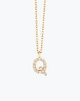 Gold Initial Necklace