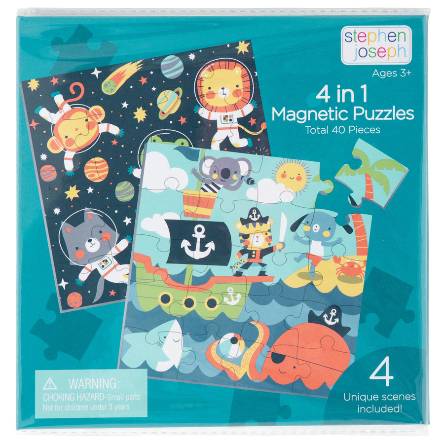 4 in 1 Magnetic Puzzle Book