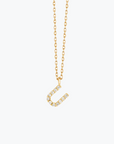 Gold Initial Necklace