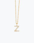Gold Initial Necklace