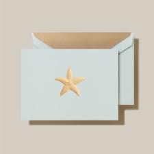 Starfish Notes on Beach Glass Kid Finish Paper RF1410