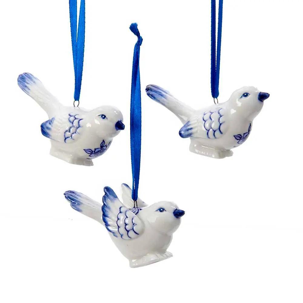 2" Delft Blue Bird