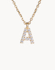 Gold Initial Necklace