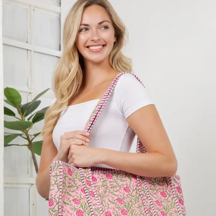 Quilted Tote Bag