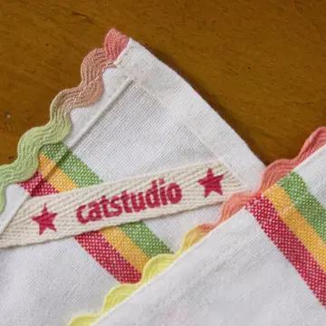 Embroidered Richmond Tea Towel