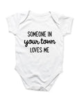 Baby Onsie-Someone Loves Me
