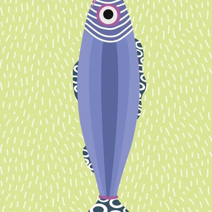 FishBellies Dish Towel
