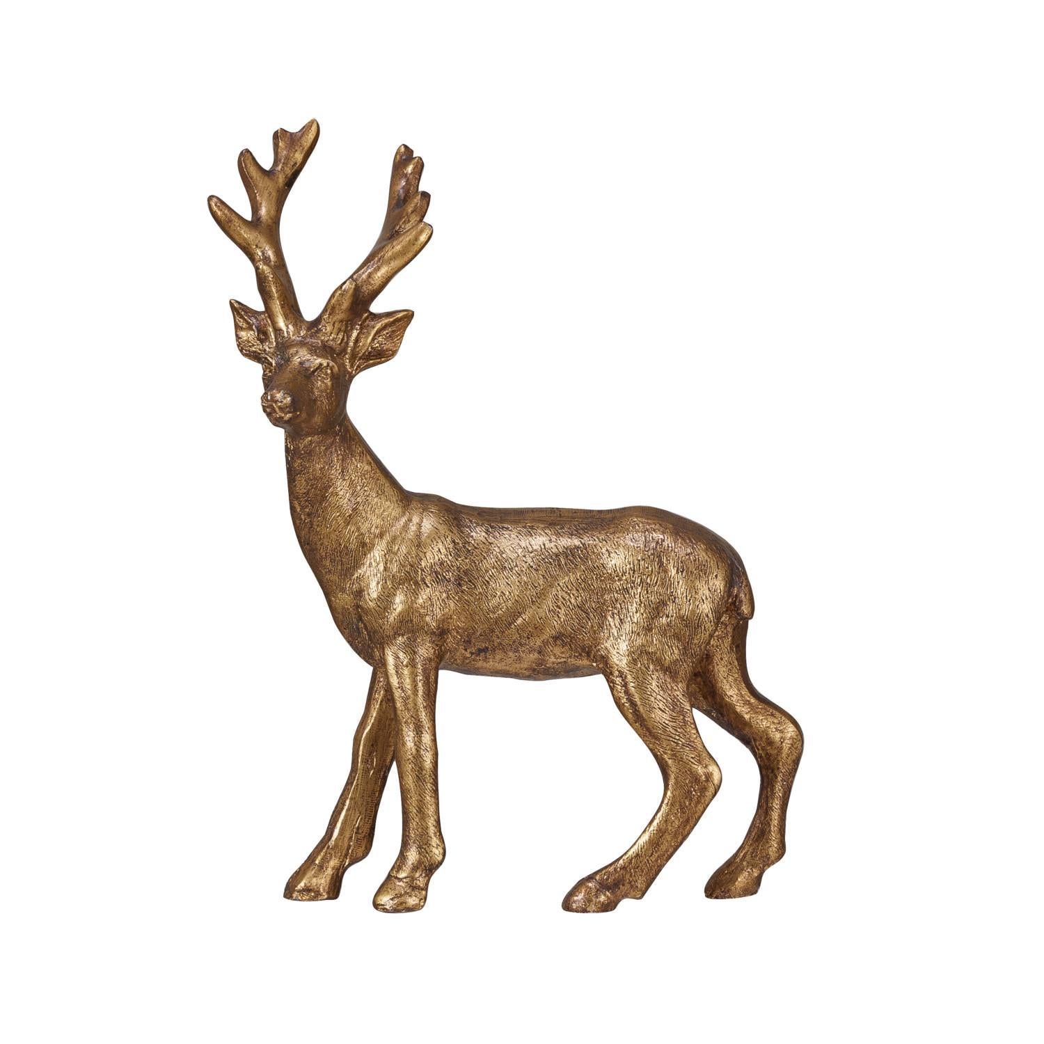Resin Buck/Gold Finish