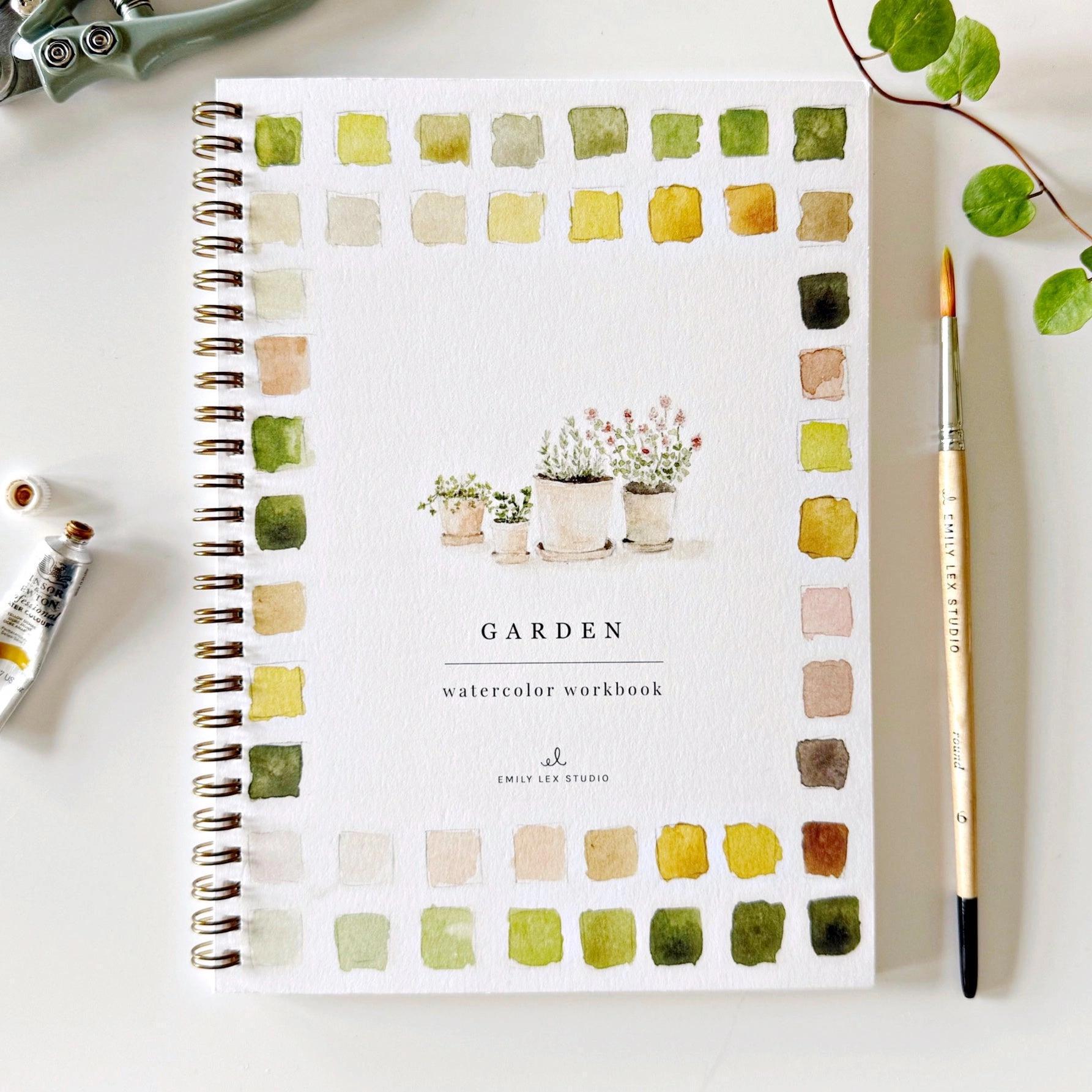 Watercolor Workbook/Paint set