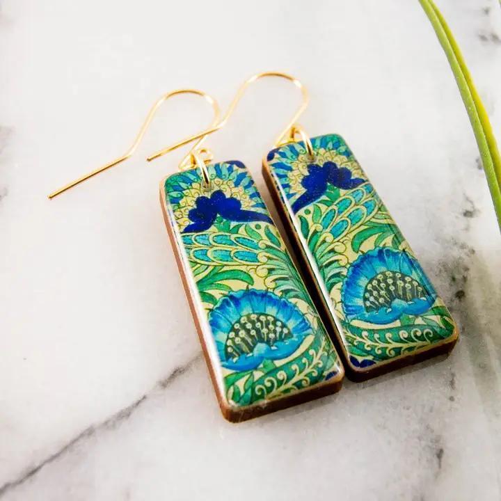 Japanese Paper/Wood Earrings Assorted