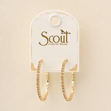 Sparkle & Shine Sm Hoop Earring