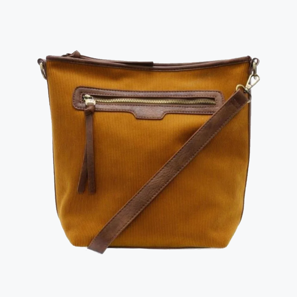 Corduroy Silas Bucket Crossbody