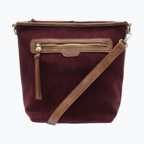 Corduroy Silas Bucket Crossbody