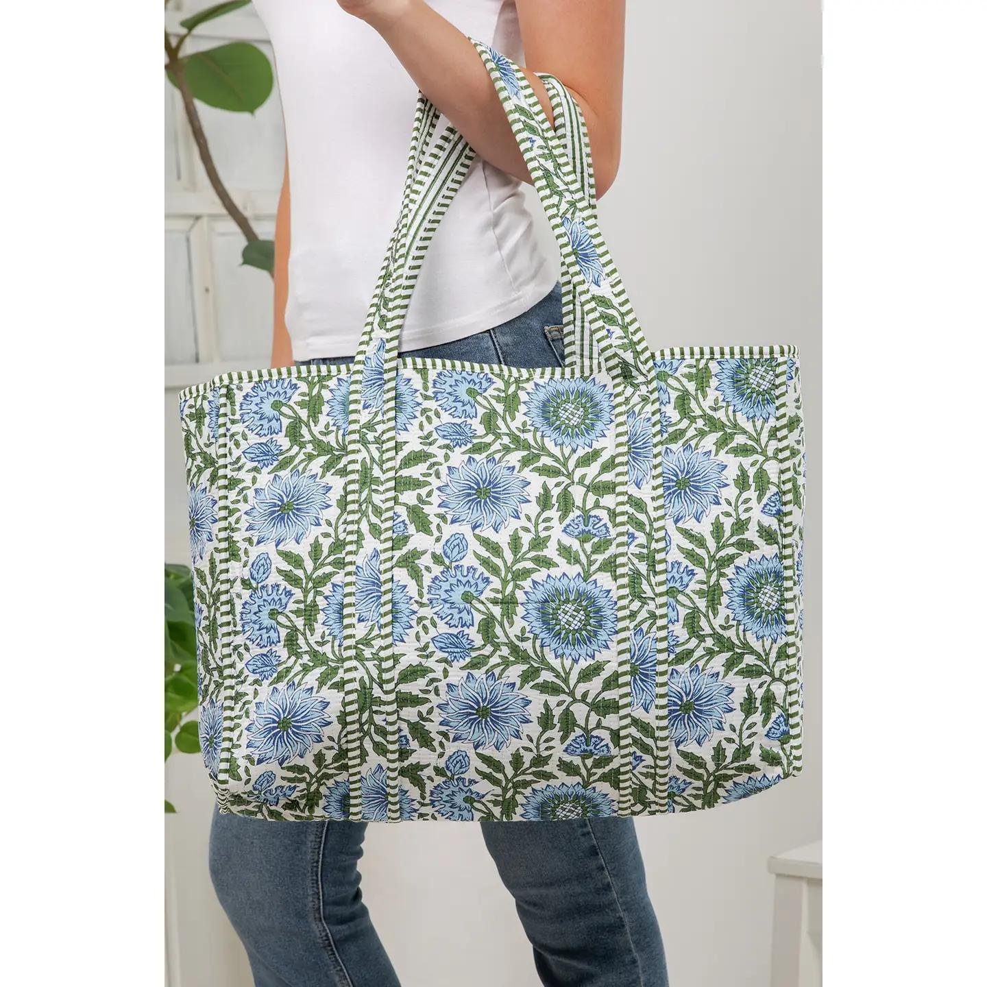 Quilted Tote Bag