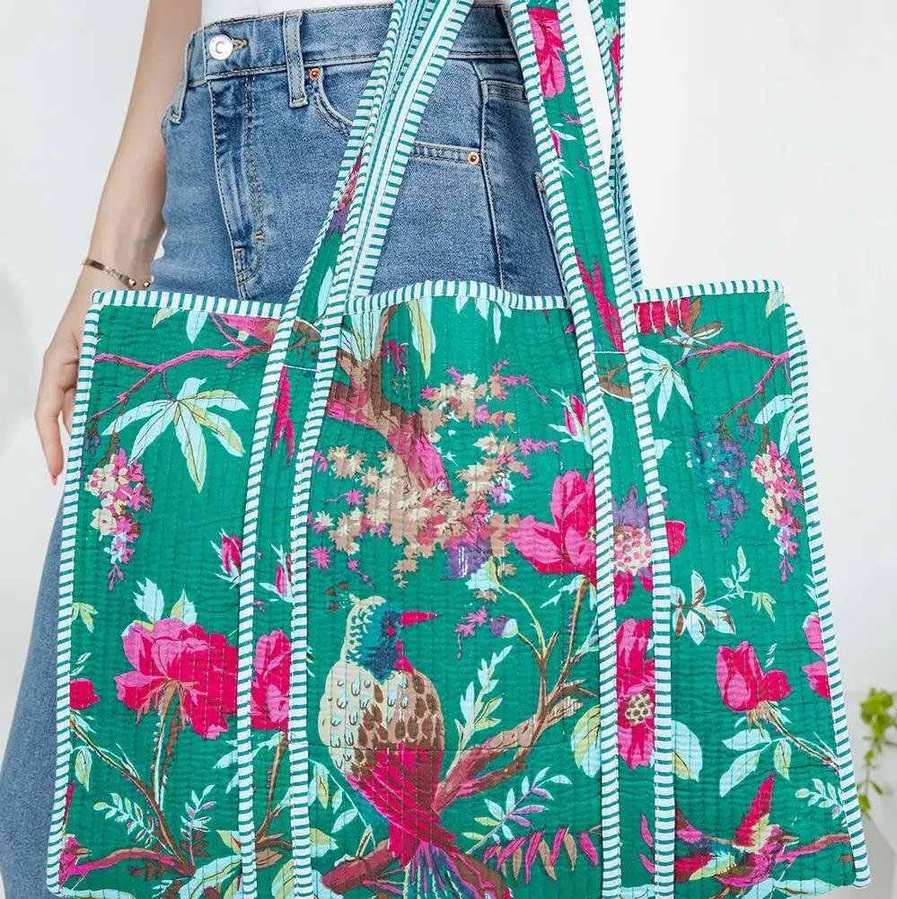 Quilted Tote Bag