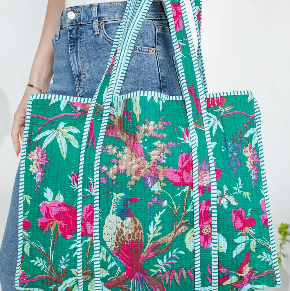 Quilted Tote Bag