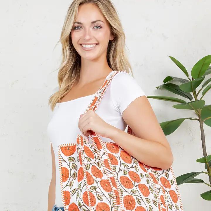 Quilted Tote Bag