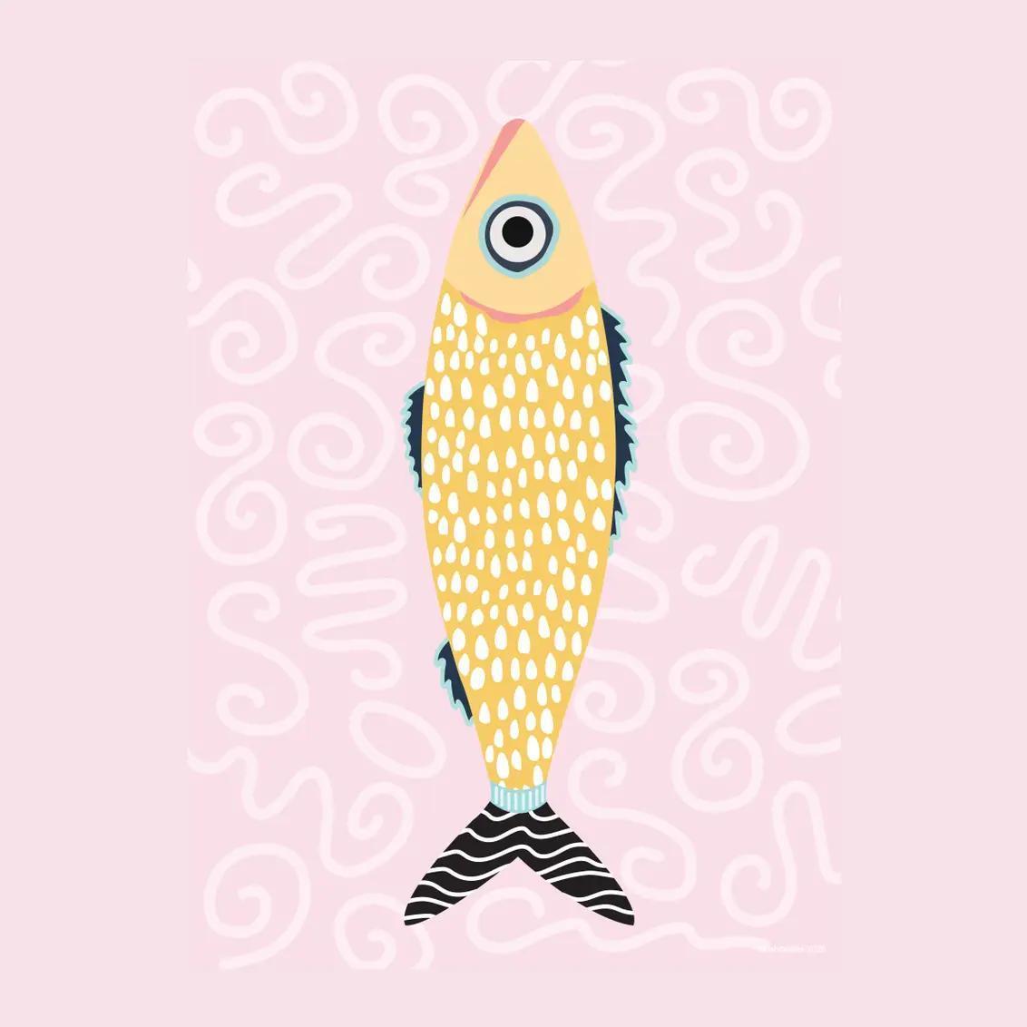 FishBellies Dish Towel