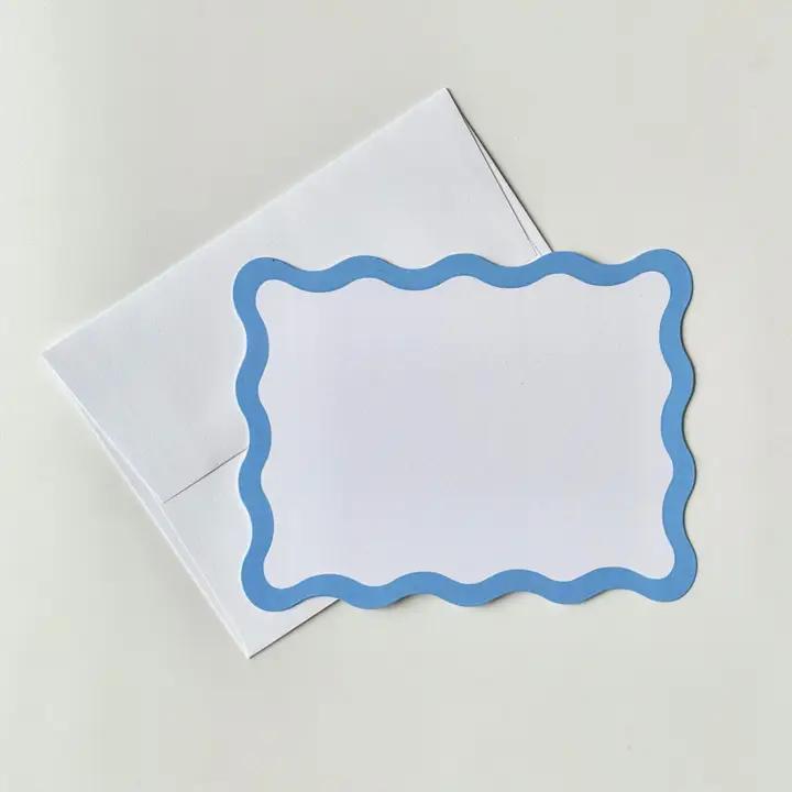 Scallop Edge Flat Note