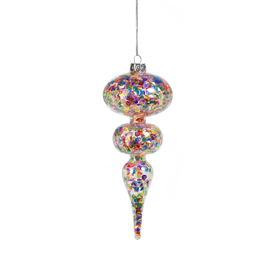 Multi Color Sequin Ornament