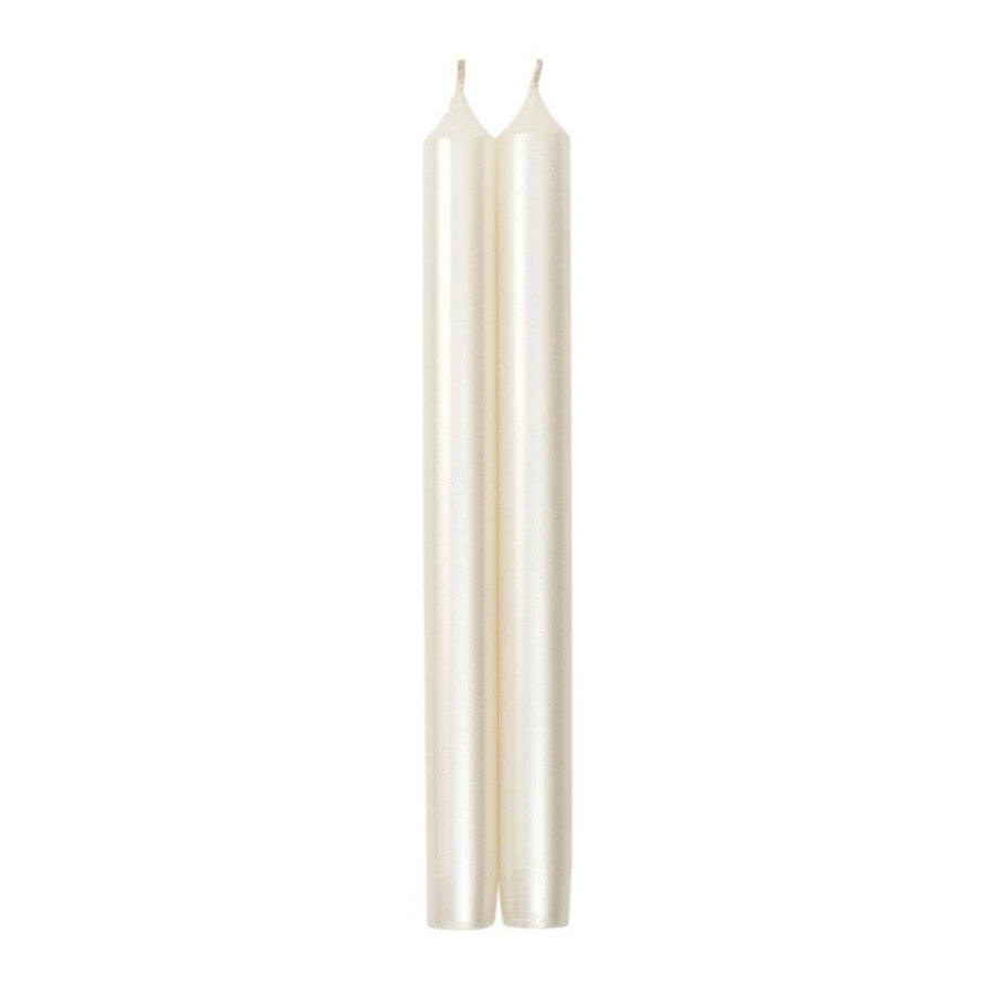 Straight Taper Candles 10" Set/2