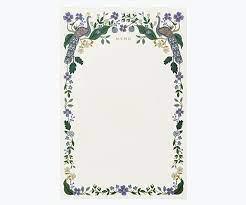 Peacock Memo Notepad
