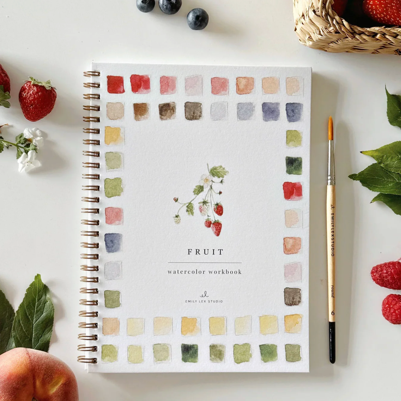 Watercolor Workbook/Paint set