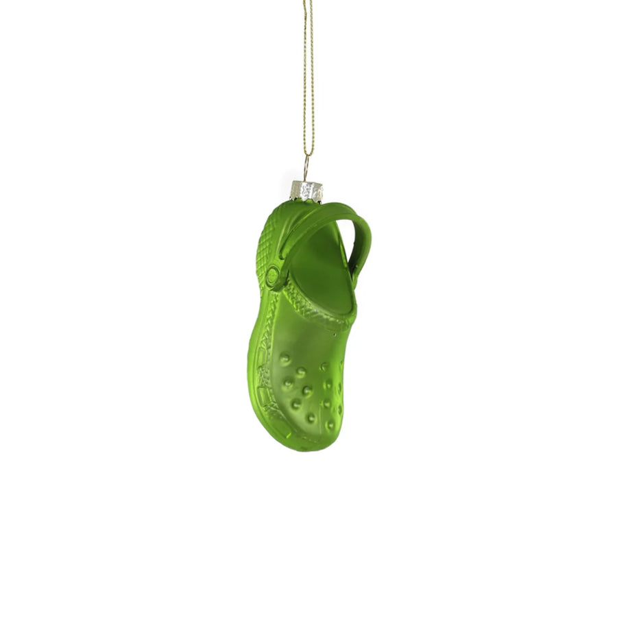 Green Clog Ornament