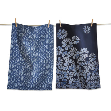 Floral and Chevron Dishtowel Set/2