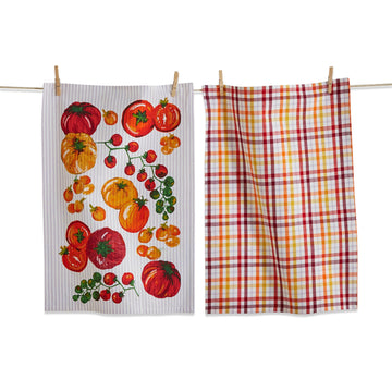 Heirloom Tomato Dishtowel Set/2