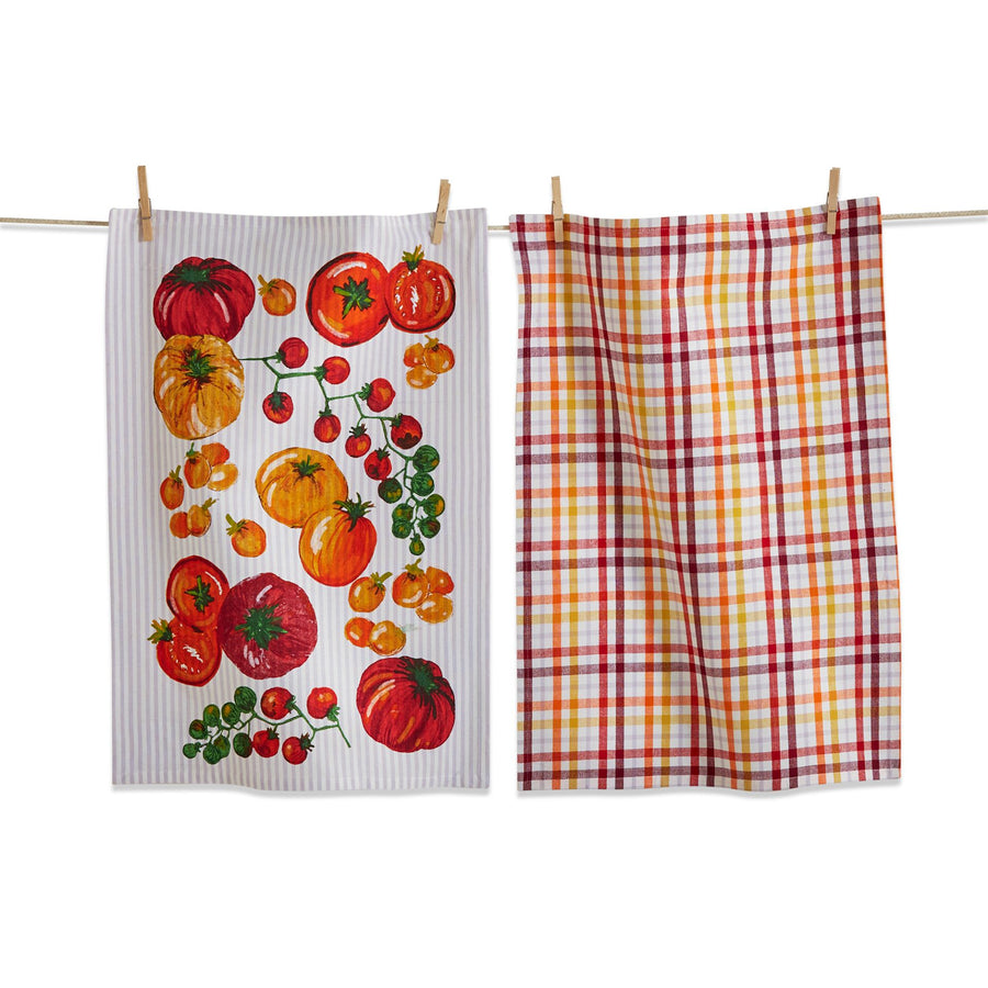 Heirloom Tomato Dishtowel Set/2
