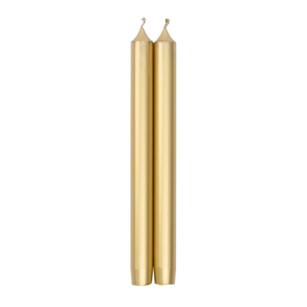 Straight Taper Candles 10&quot; Set/2